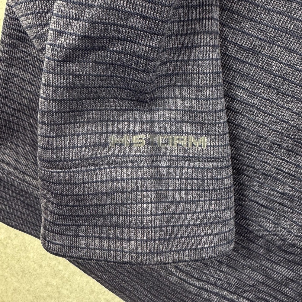 Under Armour Storm SweaterFleece Mens 2XL Blue Pullover Golf Sweatshirt 1373675 - Picture 5 of 13